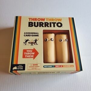 Throw Throw Burrito by Exploding Kittens - A Dodgeball Card Game
